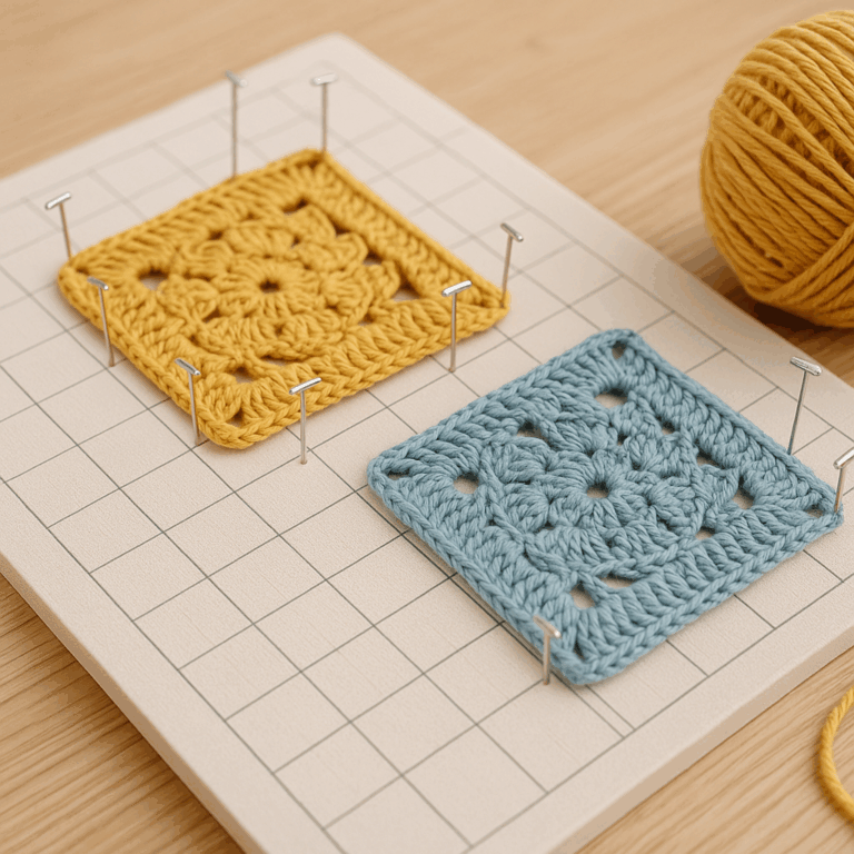 編み物がもっとキレイに！100均素材で手作りブロッキングボード完全ガイド